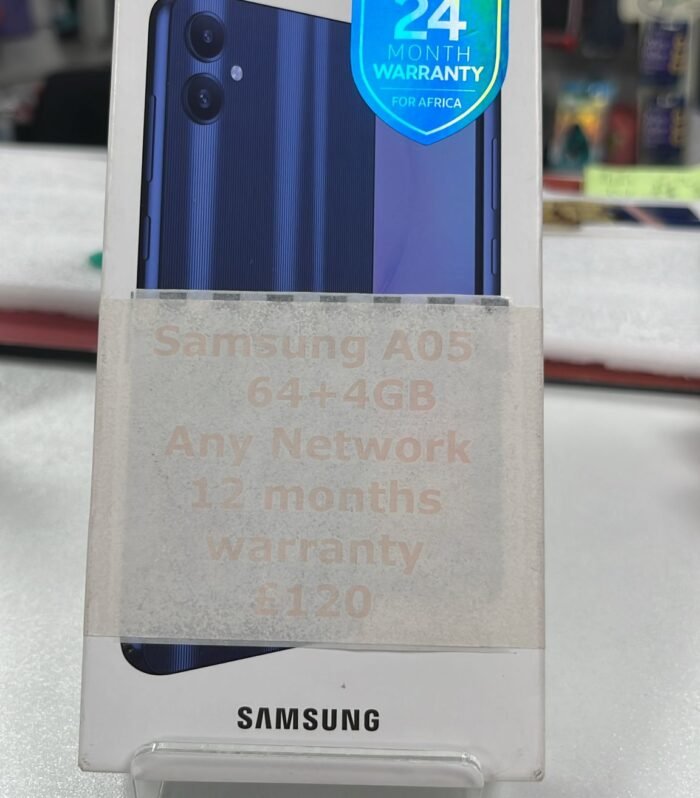 Samsung Galaxy A05 – 64GB + 4GB RAM (Unlocked)