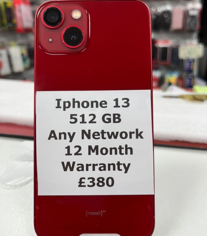 iPhone 13 – 512GB (Unlocked, Red)