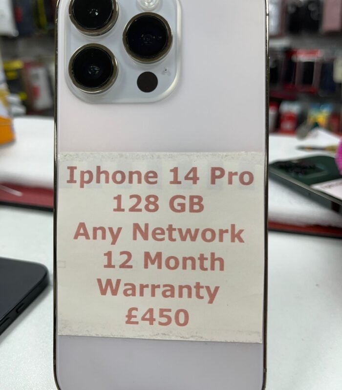 iPhone 14 Pro – 128GB (Unlocked, Silver)